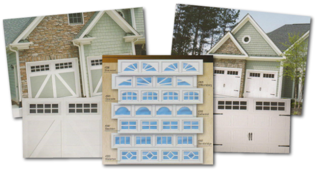 Residential garage doors